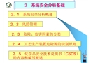 系统安全工程 系统安全分析基础