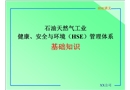 石油天然气工业健康、安全与环境（HSE）
基础知识